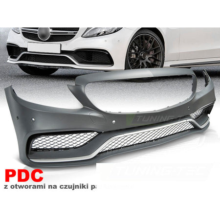 Anteriore Paraurti Sport PDC per Mercedes W205 (2014-2018) Paraurti Sportivo