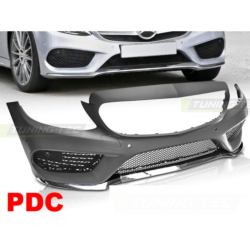 Anteriore Paraurti Sport PDC per Mercedes W205 (2014-2018) - Paraurti Sportivo
