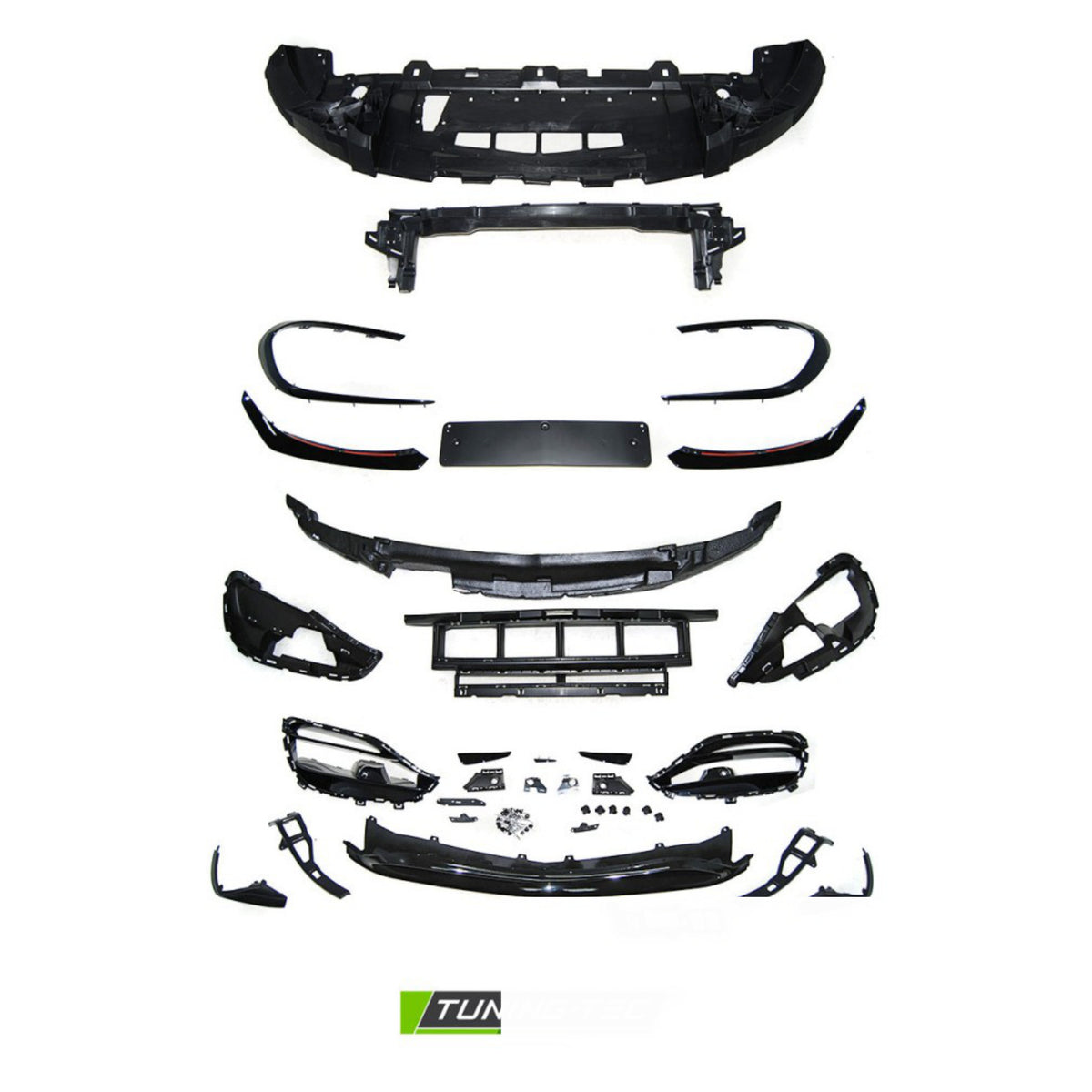 Anteriore Paraurti Sport Style PDC per Mercedes CLA W117 (2016-2019)