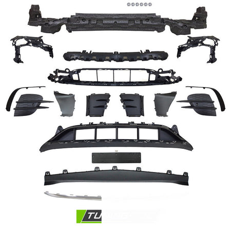 Anteriore Paraurti Sport PDC Cromato per Mercedes W213 (2020-2023)