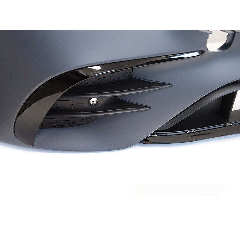 Anteriore Paraurti Sport PDC Nero per Mercedes W213 (2020-2023) Paraurti