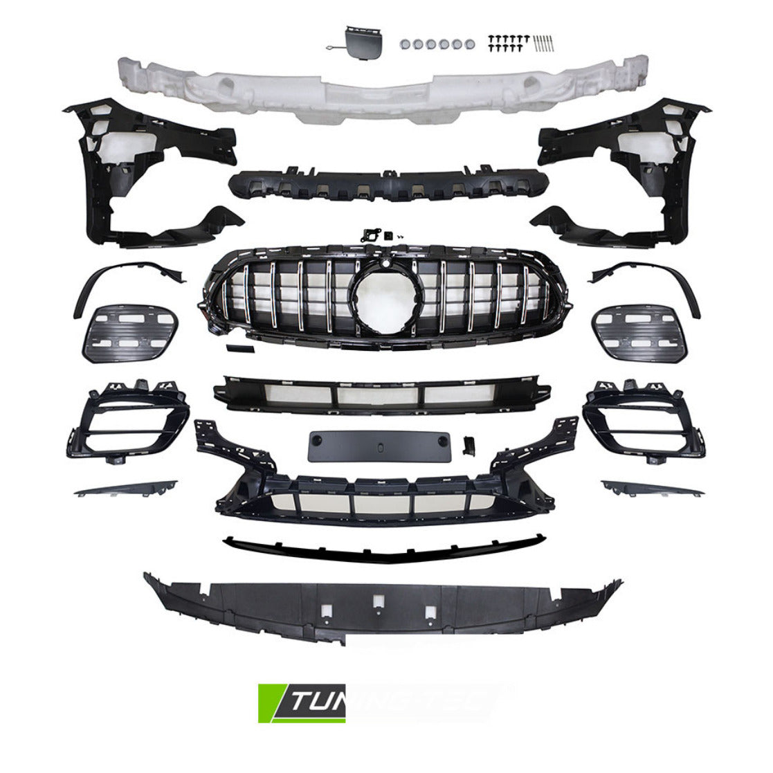 Anteriore Paraurti Sport PDC Cromato per Mercedes W213 (2020-2023)