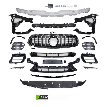 Anteriore Paraurti Sport PDC Cromato per Mercedes W213 (2020-2023)