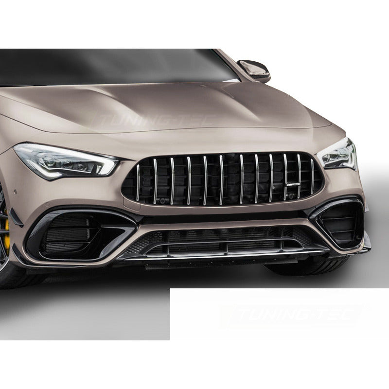 Anteriore Paraurti Sport Cromato Style PDC per Mercedes CLA W118 (2019-2023)