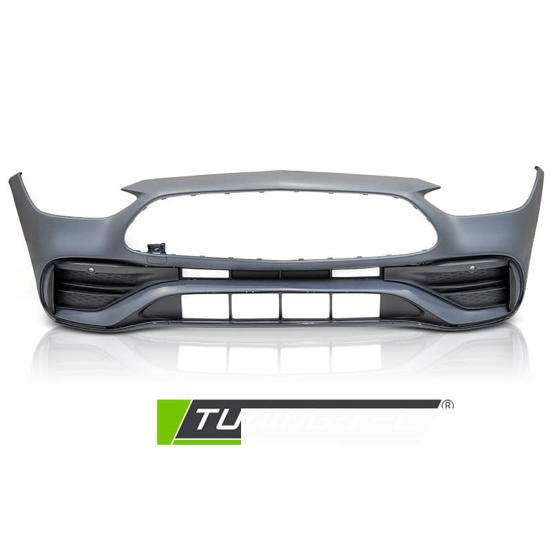 Anteriore Paraurti Sport Nero per Mercedes W206 (2021 e Seguenti)