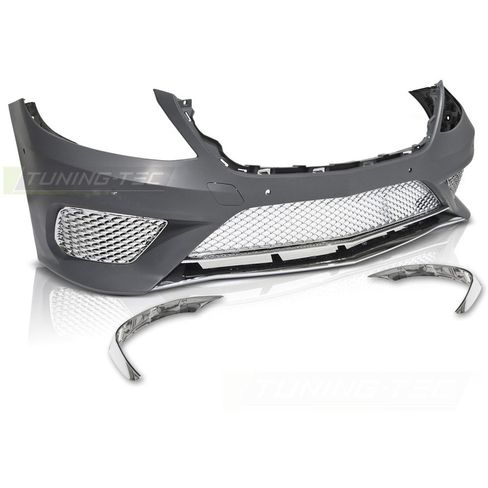 Anteriore Paraurti Sport Cromato PDC per Mercedes Classe S W222 (2013-2017)