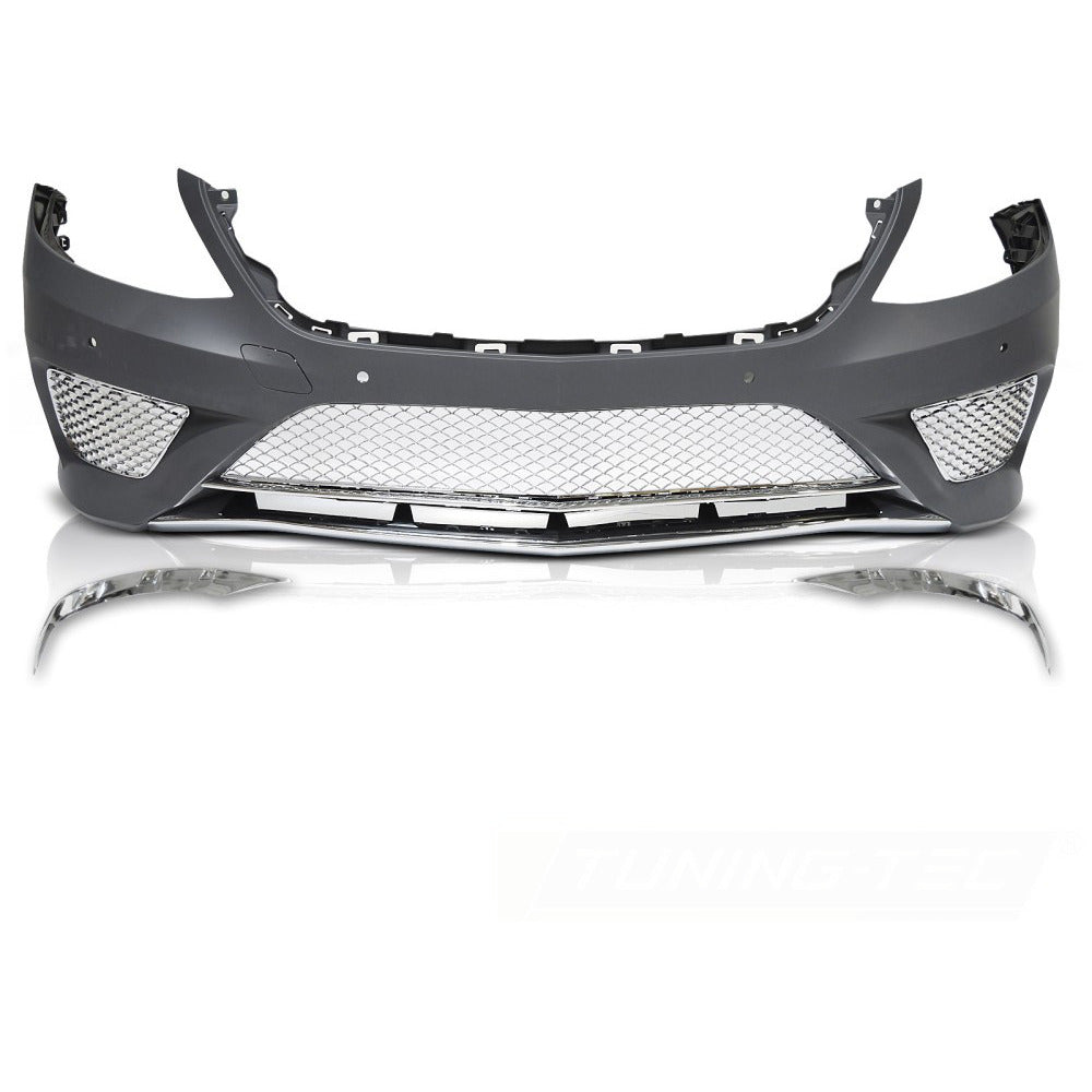 Anteriore Paraurti Sport Cromato PDC per Mercedes Classe S W222 (2013-2017)