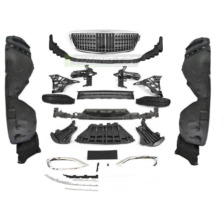 Anteriore Paraurti Sport Style PDC Acc per Mercedes Classe S W222 (2018-2020)