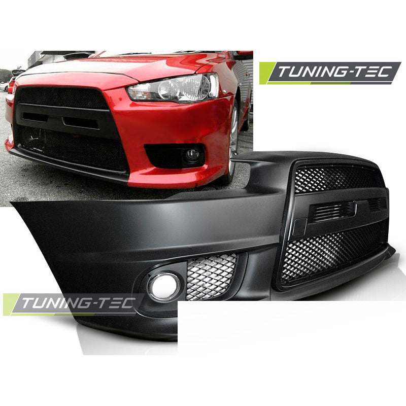 Anteriore Paraurti Mitsubishi Lancer 09-15 Berlina Evo Style Universale Sportivo