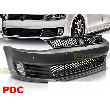 Anteriore Paraurti Sport PDC per Volkswagen Jetta VI (2011-2014) con PDC