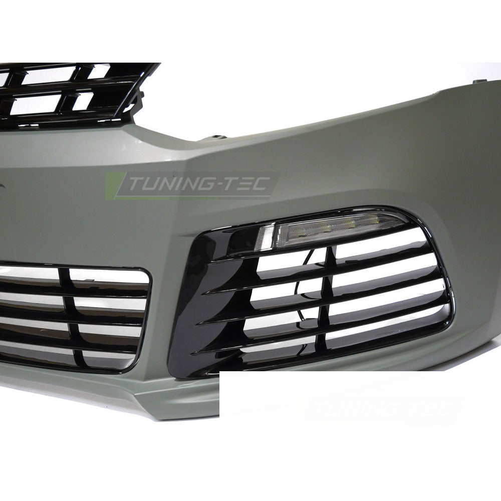 Anteriore Paraurti R Style per Volkswagen Polo 6R (2009-2017) Paraurti Sportivo