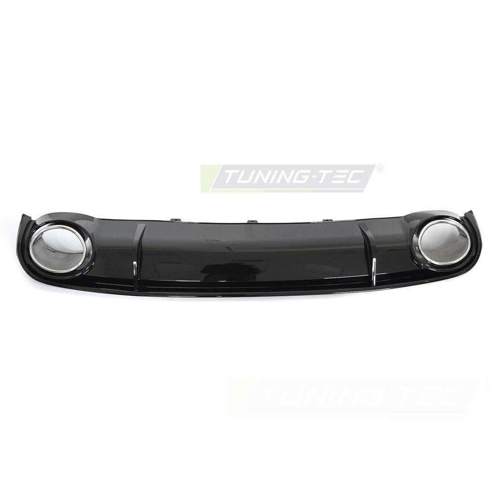 Diffusor Singolo Outlet Nero Lucido Sport Style per Audi A4 B8 (2008-2011)