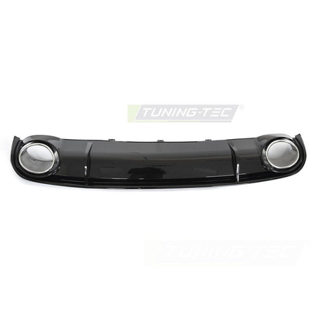 Diffusor Singolo Outlet Nero Lucido Sport Style per Audi A4 B8 (2008-2011)