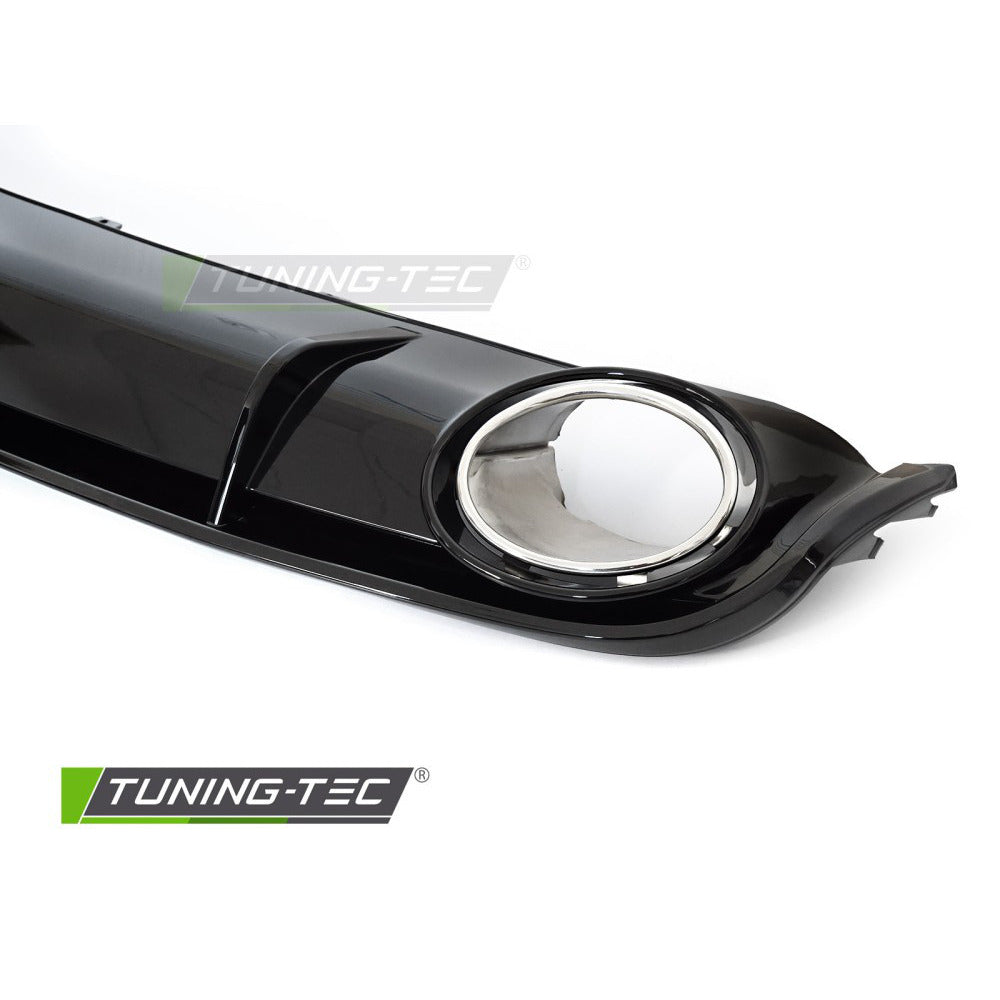 Diffusor Singolo Outlet Nero Lucido Sport Style per Audi A4 B8 (2008-2011)