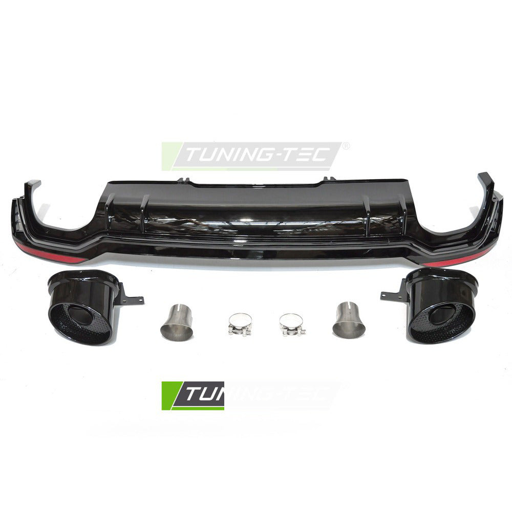 Posteriore Paraurti Sport PDC per Audi A4 B9 (2015-2019) - Paraurti Sportivo