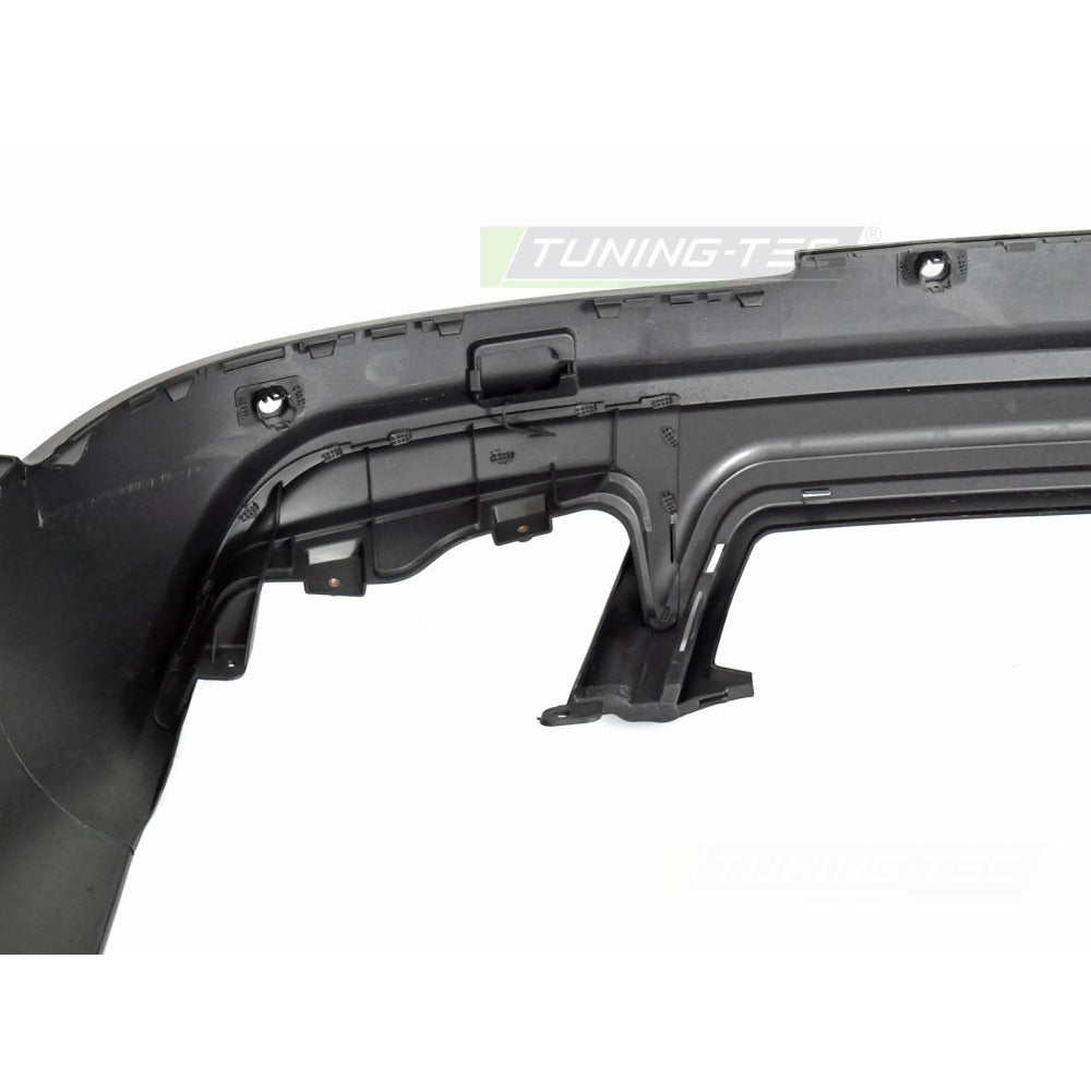 Diffusor Twin Outlet PDC Nero Sport S Style per Audi Q7 4L (2005-2015)