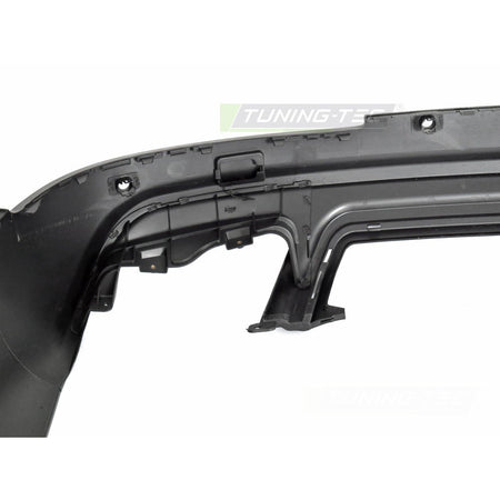 Diffusor Twin Outlet PDC Nero Sport S Style per Audi Q7 4L (2005-2015)