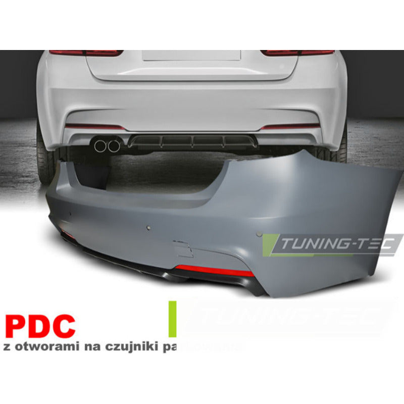 Posteriore Paraurti Performance Style PDC per BMW F30 Berlina (2011-2018)