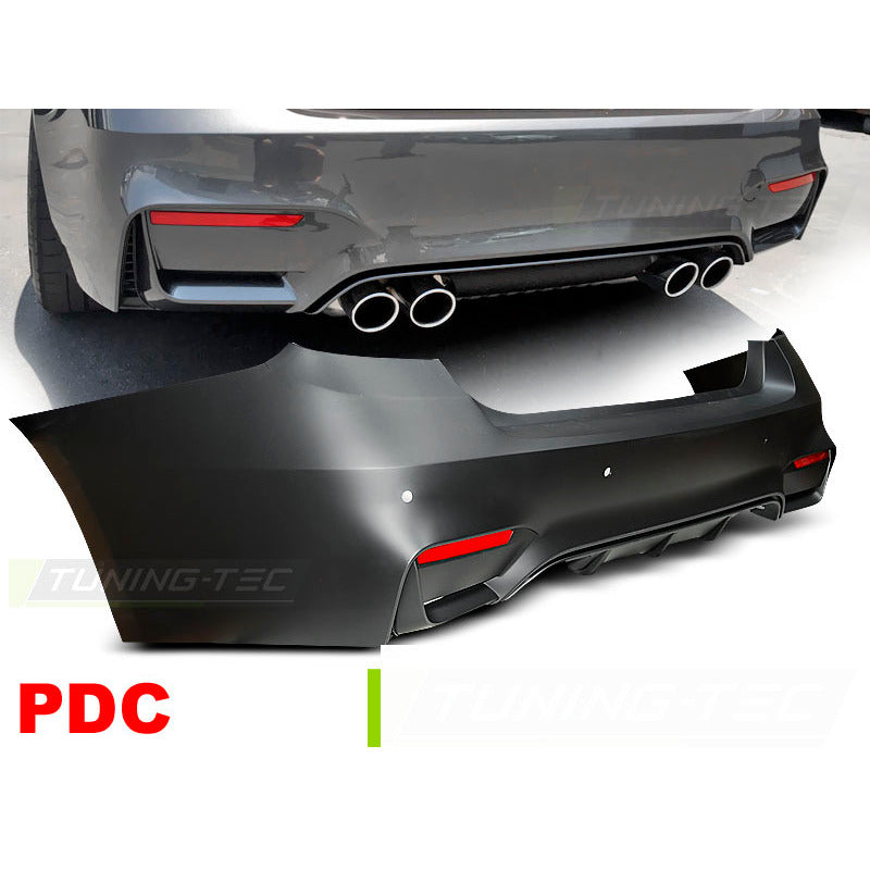 Posteriore Paraurti Sport Style PDC per BMW F30 Berlina (2011-2018) con PDC
