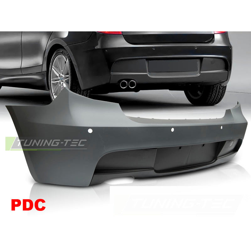 Posteriore Paraurti Sport PDC per BMW Serie 1 E81 (2004-2011) con PDC