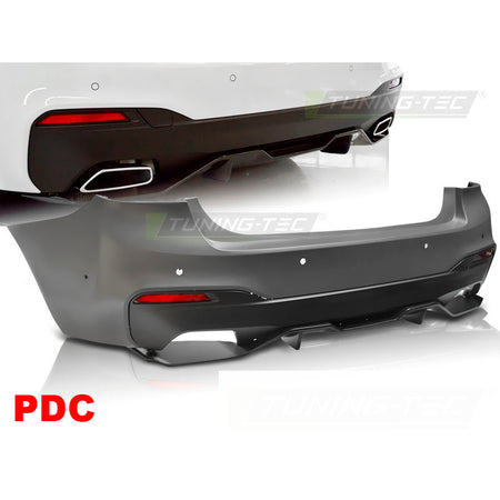 Posteriore Paraurti Performance Style PDC per BMW G30 (2017-2020) con PDC