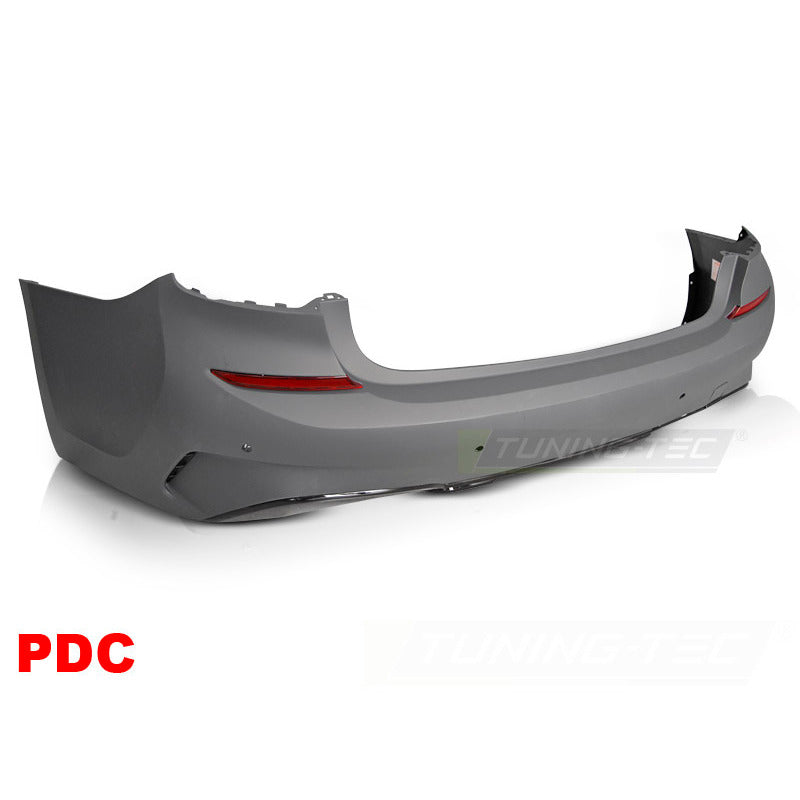 Posteriore Paraurti Performance Style PDC Nero Lucido -O--O per BMW G20