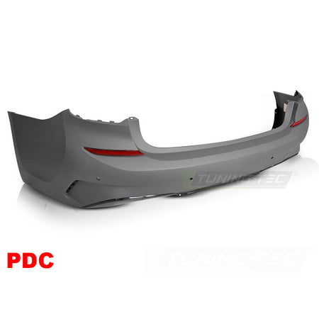 Posteriore Paraurti Performance Style PDC Nero Lucido -O--O per BMW G20