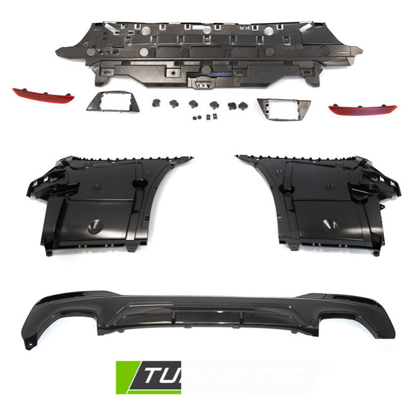 Posteriore Paraurti Sport Style PDC per BMW G30 LCI (anni 20-23) con PDC