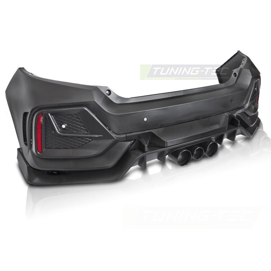 Posteriore Paraurti Sport per Honda Civic X Berlina 4D (anni 16-21)