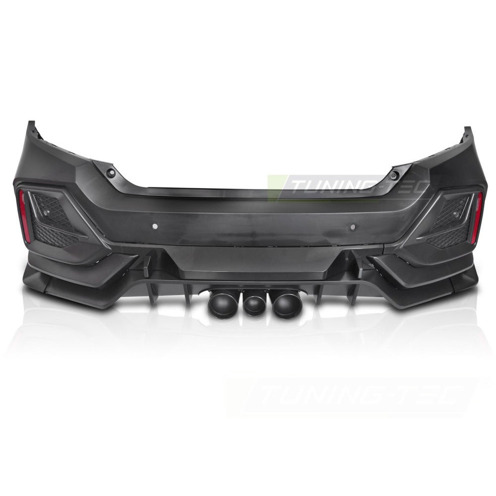 Posteriore Paraurti Sport per Honda Civic X Berlina 4D (anni 16-21)