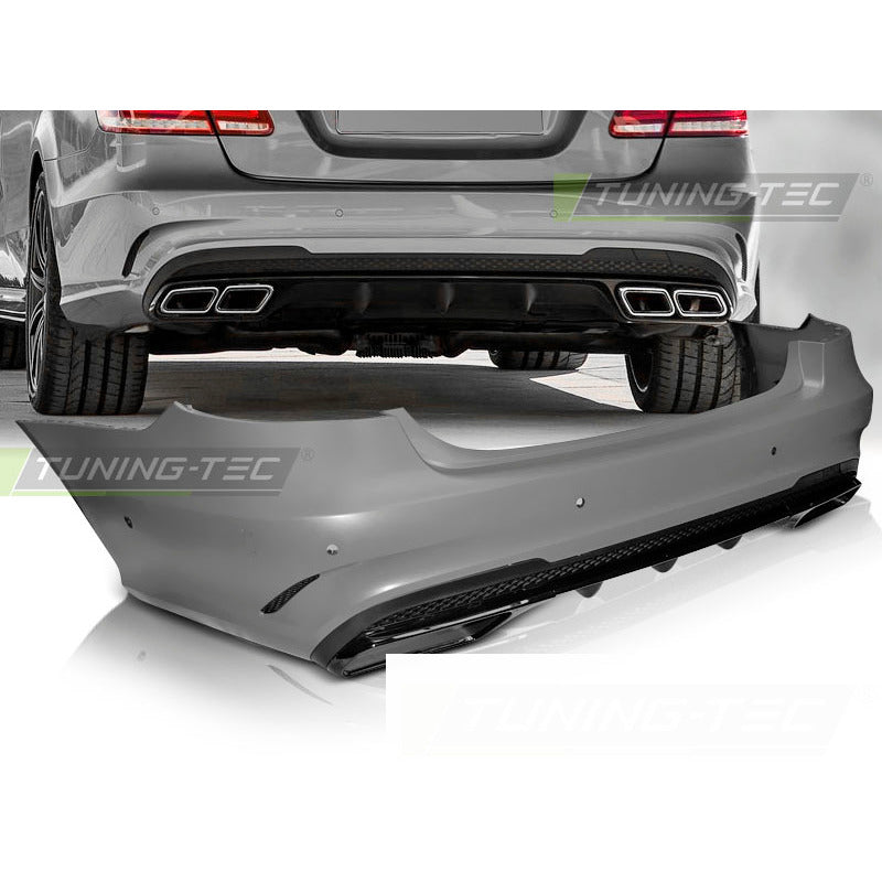 Posteriore Paraurti Sport per Mercedes W212 (2013-2016) 4 Porte, Paraurti