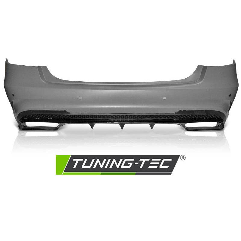 Posteriore Paraurti Sport per Mercedes W212 (2013-2016) 4 Porte, Paraurti