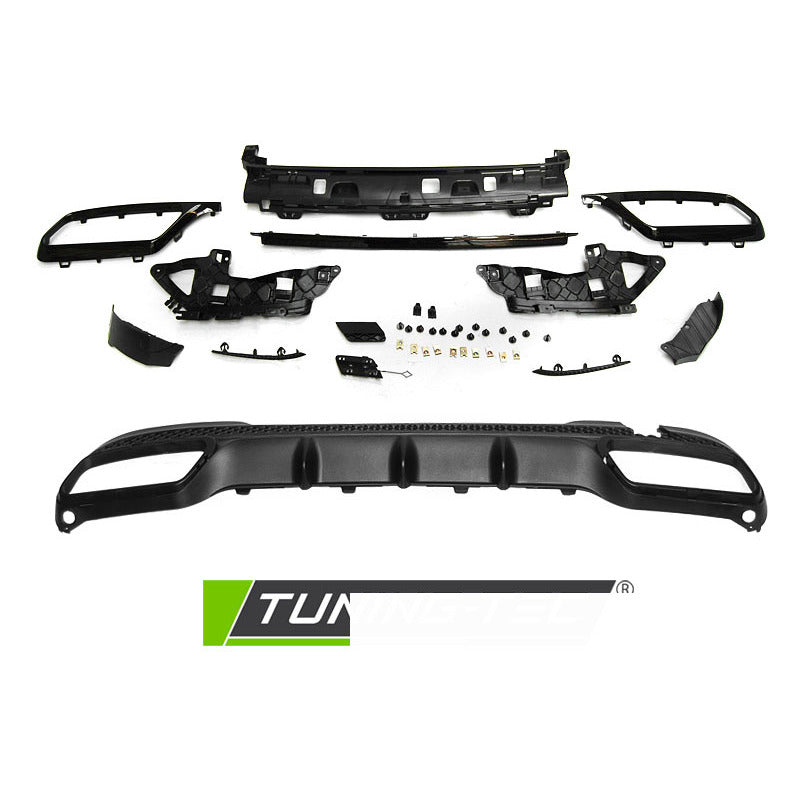 Posteriore Paraurti Sport per Mercedes W212 (2013-2016) 4 Porte, Paraurti