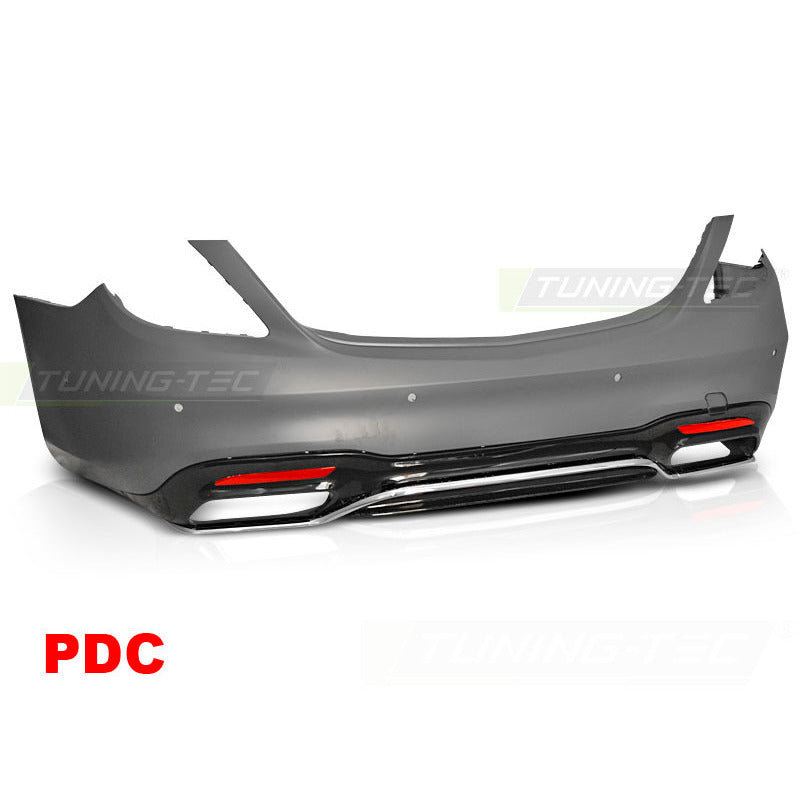 Posteriore Paraurti Sport PDC per Mercedes Classe S W222 (2018-2020) con PDC
