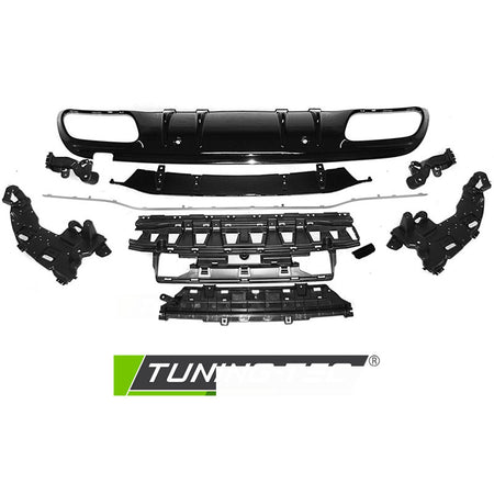 Diffusor Argento Sport per Mercedes W205 (anni 2018 e Seguenti)