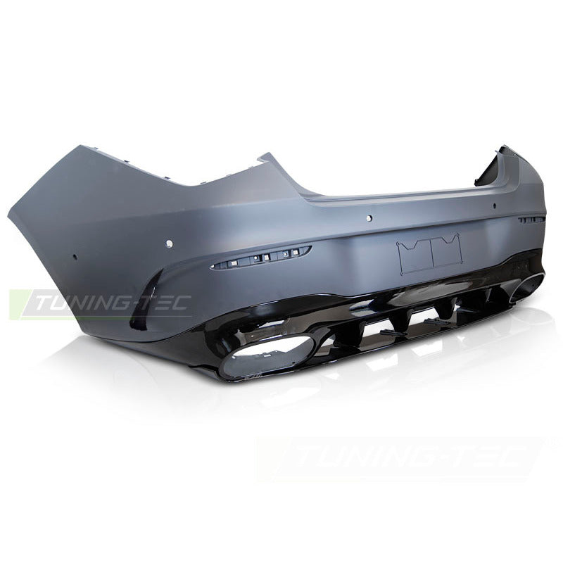 Posteriore Paraurti Sport Nero per Mercedes CLA W118 (anni 19-23)