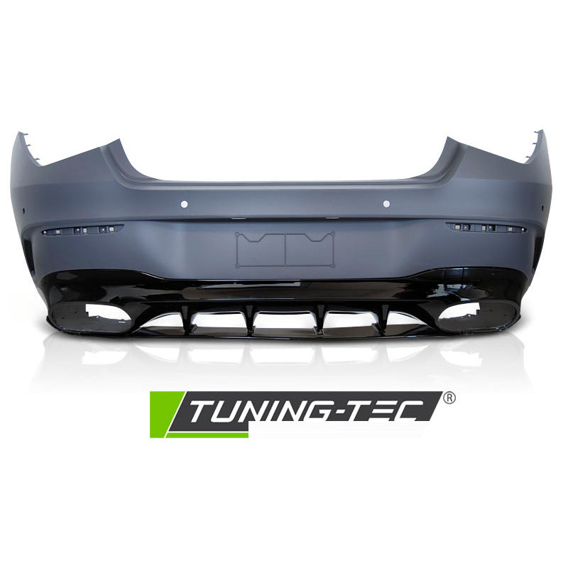 Posteriore Paraurti Sport Nero per Mercedes CLA W118 (anni 19-23)