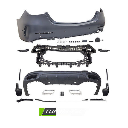 Posteriore Paraurti Sport Style PDC per Mercedes W206 (2021 e Seguenti)