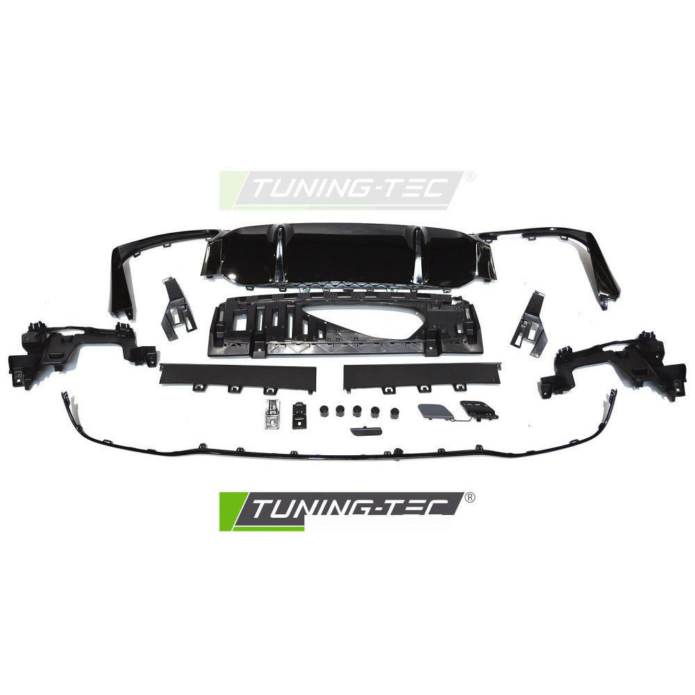 Posteriore Paraurti Sport PDC Nero per Mercedes W213 4D (2020-2023)