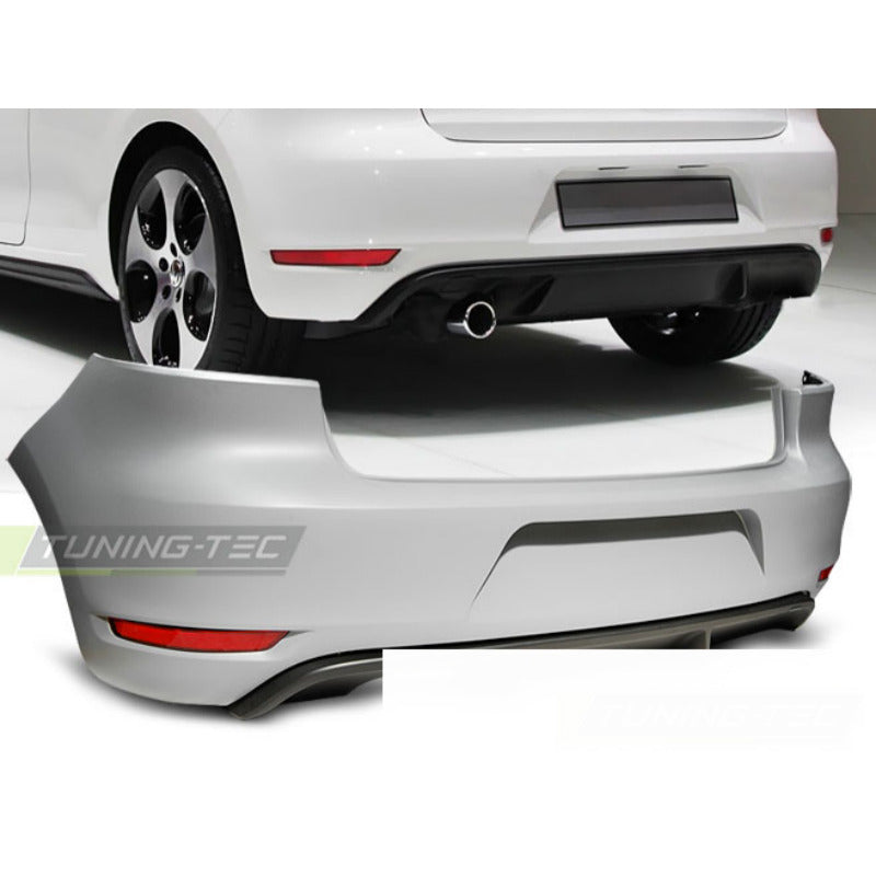 Posteriore Paraurti Sport Singolo per Volkswagen Golf 6 (2008-2012) Paraurti