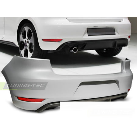 Posteriore Paraurti Sport Singolo per Volkswagen Golf 6 (2008-2012) Paraurti