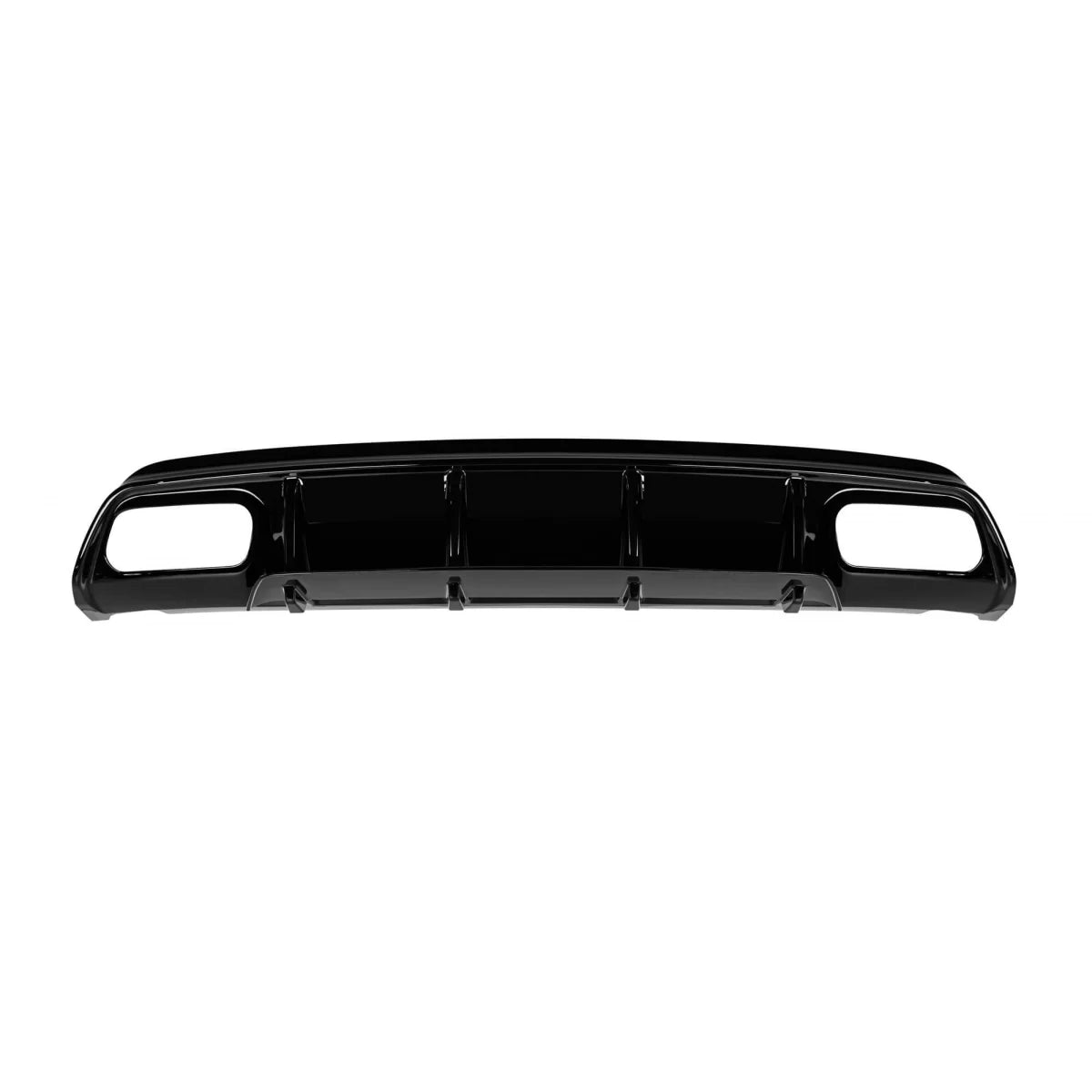 Diffusore Posteriore A45 con Terminali Neri per Mercedes Classe A W176 2015-2018