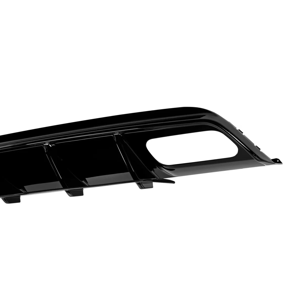 Diffusore Posteriore A45 con Terminali Neri per Mercedes Classe A W176 2015-2018