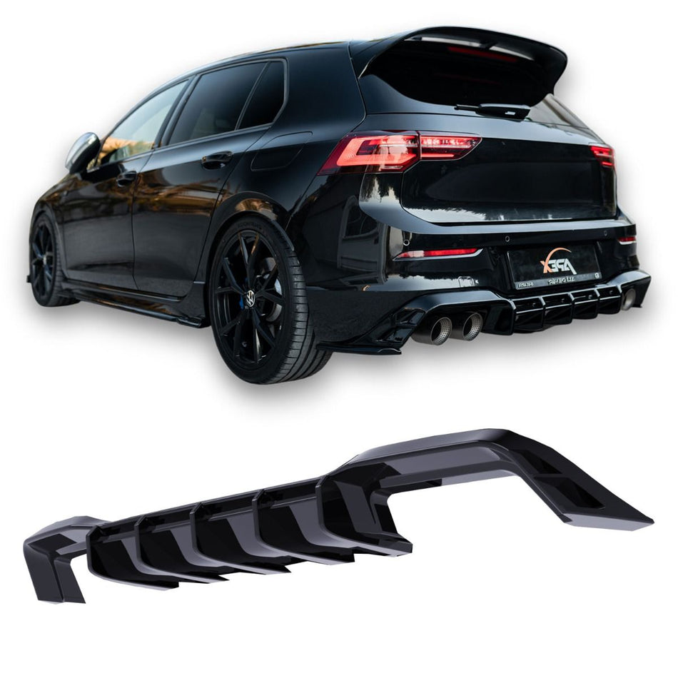 Diffusore Posteriore per Volkswagen Golf Mk8 R (2020-2024)