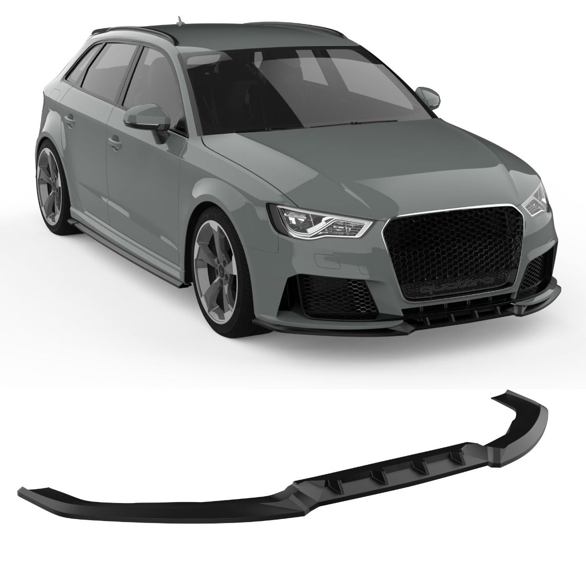 Splitter Anteriore per Audi RS3 8V Sportback (2015-2016)