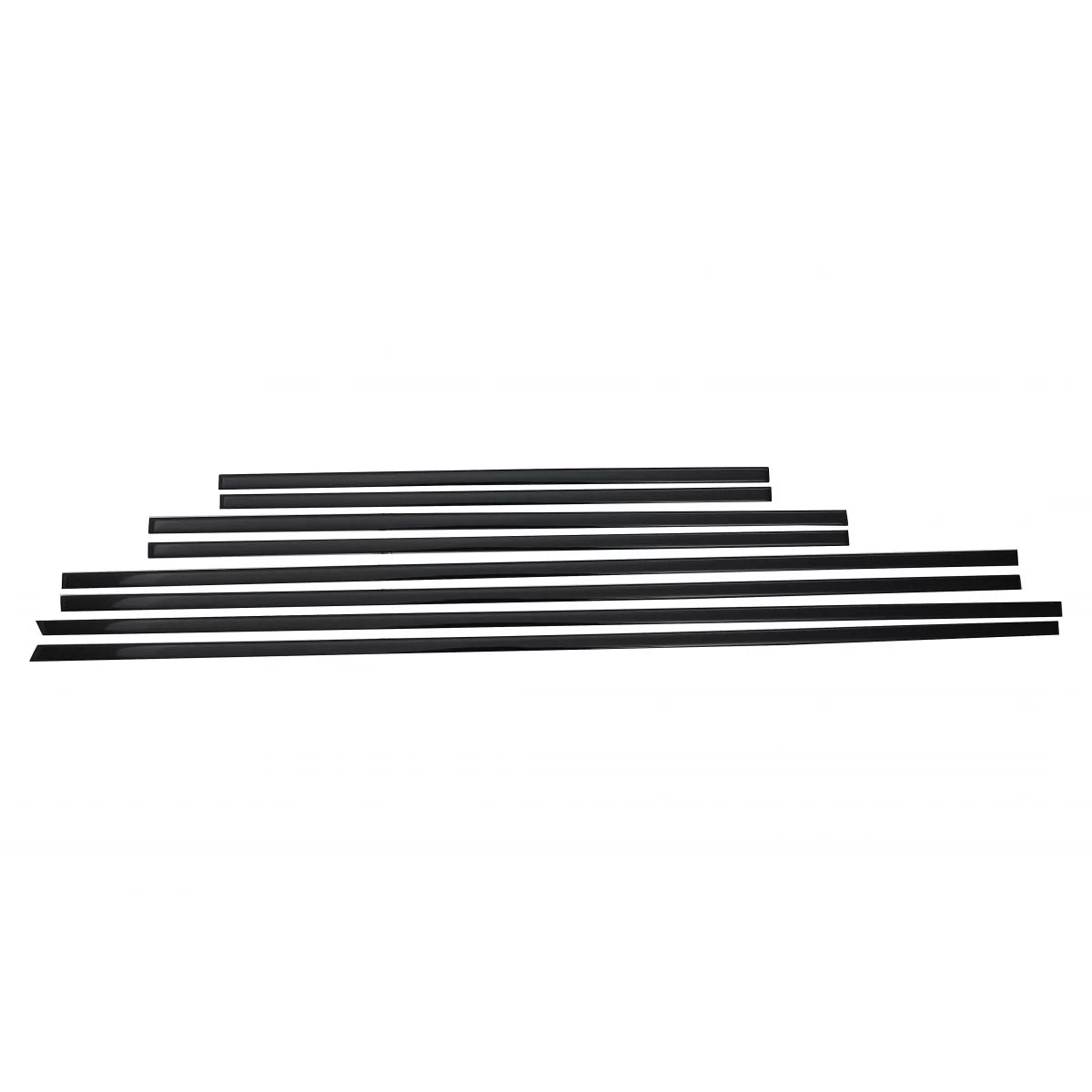 Strisce Modanature Porte Nere Posteriori per Mercedes Classe G W463 1989-2017