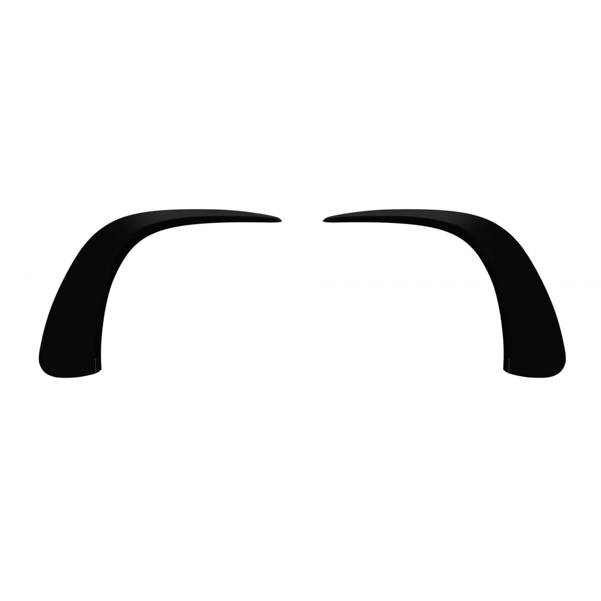 Strisce Aerodinamiche Anteriori Paraurti Design-line Nere per Mercedes CLA C118