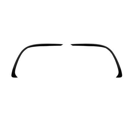 Strisce Aero Tipo 63 Anteriori Paraurti Design a Nero per Mercedes Classe C