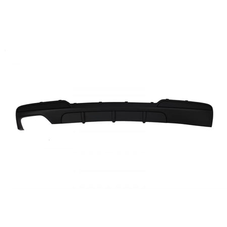 Diffusore Posteriore con Terminale Scarico Carbonio Opaco per BMW Serie 5 F10