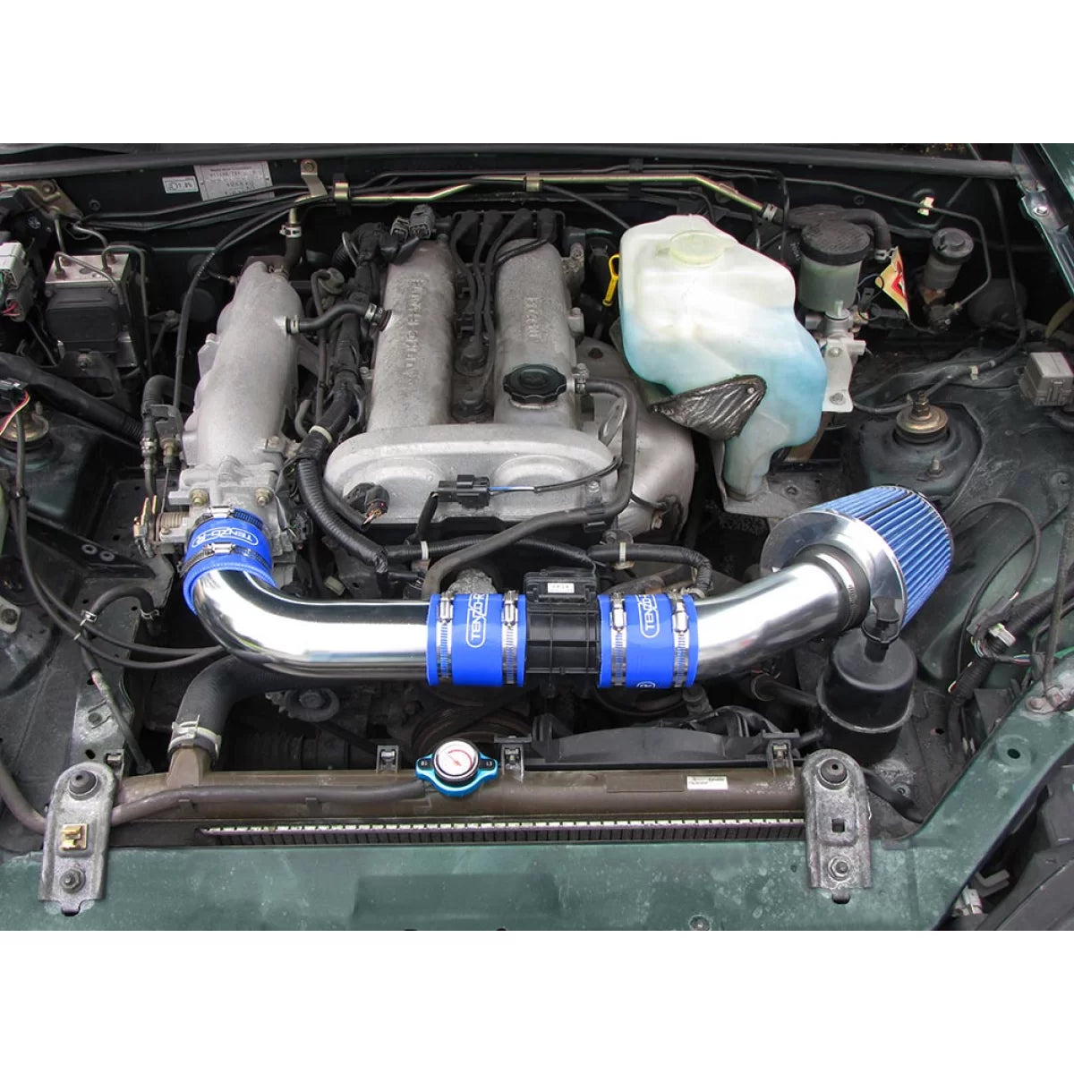 Kit Aspirazione Aria con Filtro Sportivo Blu per Mazda MX5 Nb Fl 98-05